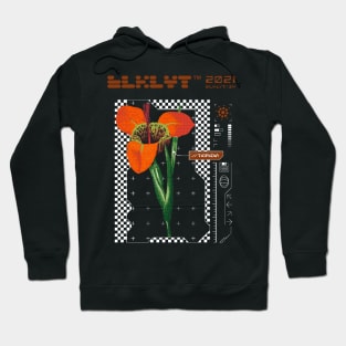 BLKLYT/34 - TIGER FLOWER Hoodie